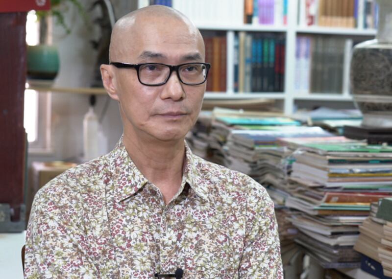 香港次文化堂社長彭志銘稱,香港在國安法下形成寒蟬效應。(資料圖片/鄧穎韜 攝)