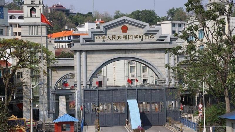 ကျင်စန်းကျော့ နယ်စပ်ဂိတ်ကို ၂၀၂၄ ခုနှစ်၊ ဧပြီလ ၂၉ ရက်နေ့က တွေ့ရစဉ်။ (The KoKang Photo)