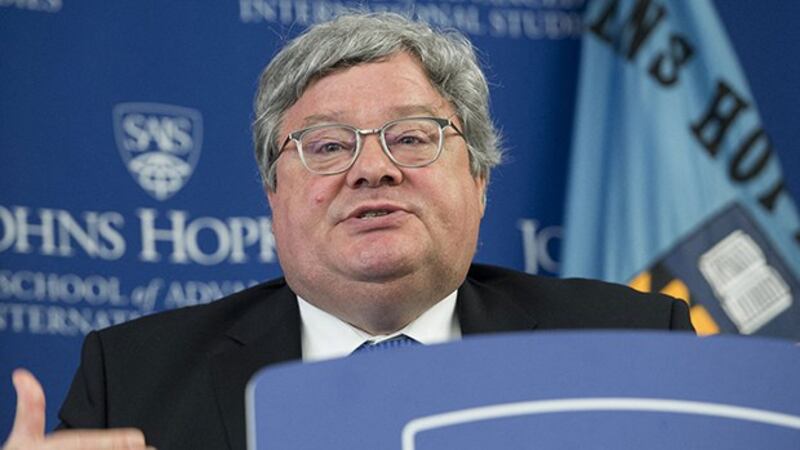 也在中国制裁名单内的欧洲议会对中国关系代表团团长包瑞翰(Reinhard Butikofer)(法新社图片)