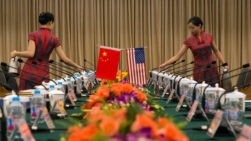 中国称愿与美国在会前紧密协商,但有美媒分析,白宫预料习拜会后中美关系无重大突破。(路透社图片)