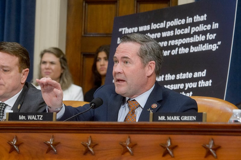 被任命为美国国家安全顾问的联邦众议员迈克‧沃尔兹（Mike Waltz）（美联社图片）