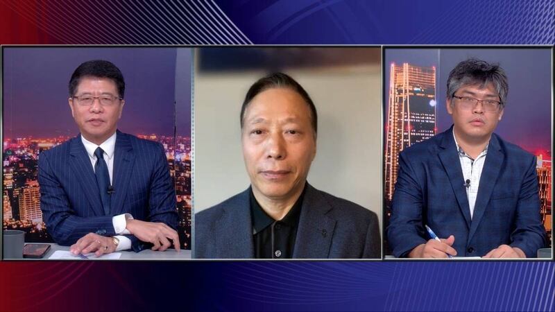 本台“亚洲很想聊”节目,探讨许家印恒大暴起暴落幕后谁操弄。(截图自节目)