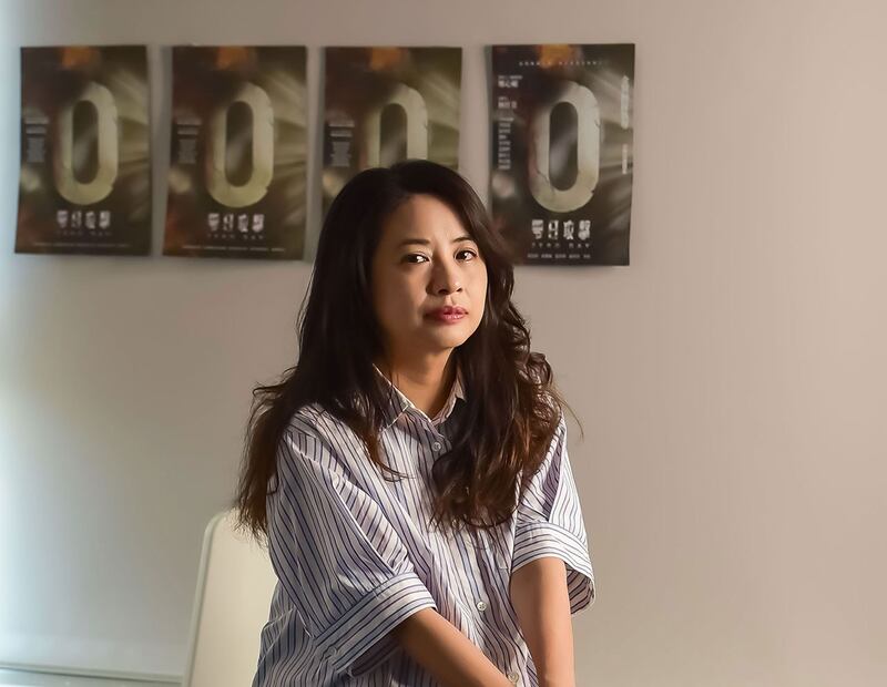 《零日攻击ZERO DAY》制作人兼编剧统筹郑心媚。(零日文创提供)