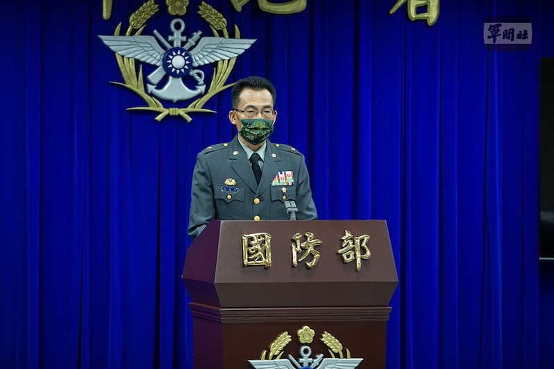 台湾国防部作计室联合作战计划处处长林文皇少将。(国防部提供)