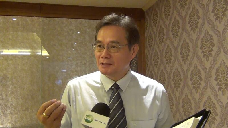 淡江大学国际事务与战略研究所教授兼所长翁明贤(RFA资料照)