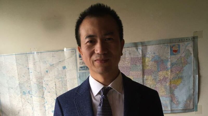 成都秋雨圣约教会长老李英强。（李英强脸书）