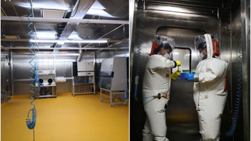 武汉四级实验室。(Public Domain)