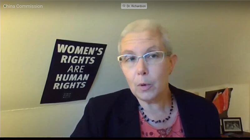 人权观察(Human Rights Watch)中国部主任索菲·理查森(Sophie Richardson)(视频截图)