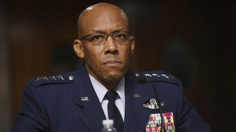 美国空军参谋长布朗(Charles Brown)(法新社)