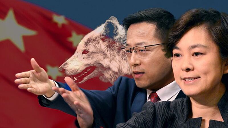 战狼外交（法新社）