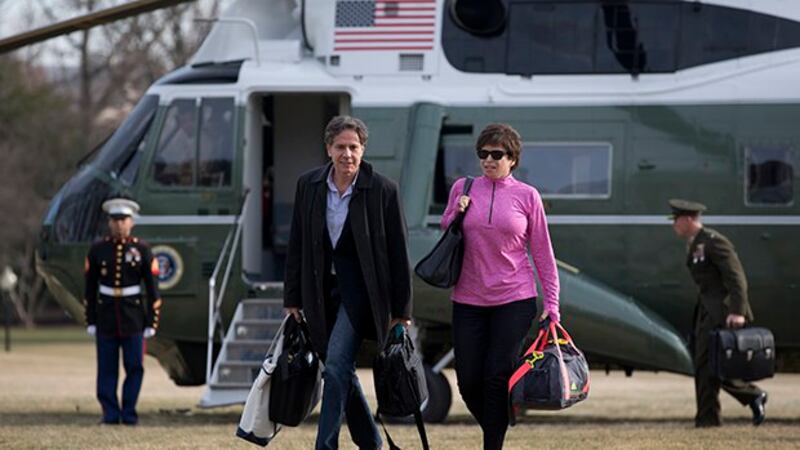 美国国务卿布林肯首访欧洲(美联社资料图)