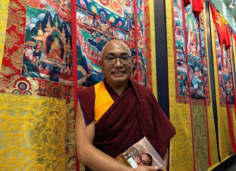 藏传佛教诺诺格西。(记者夏小华摄)