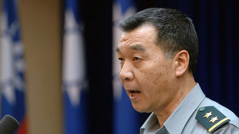 台湾国防部长邱国正(AFP)