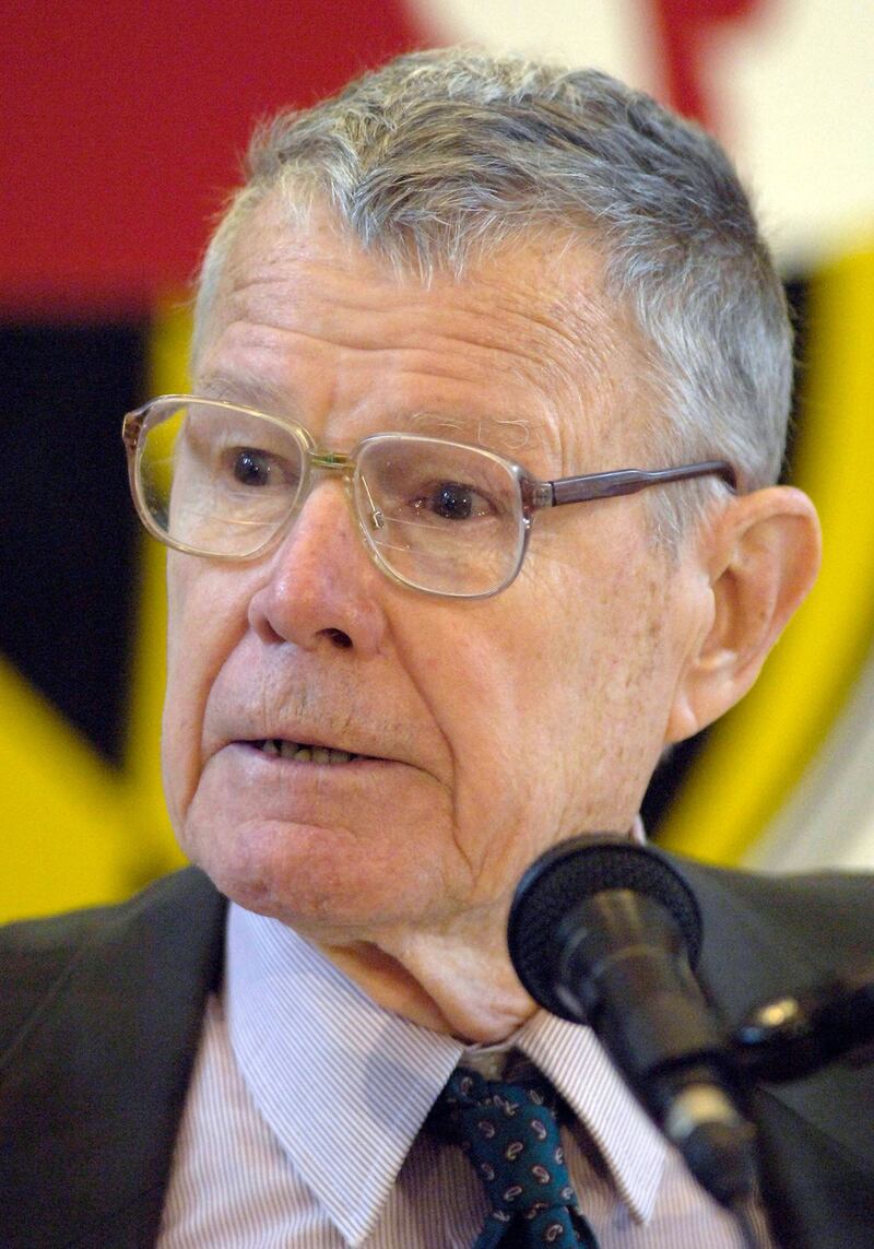 谢林(Thomas Schelling)说,保留核武而不用是成功策略。(路透社图片)