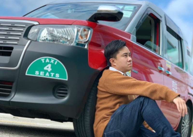 张正皓除了是前北区区议员,也是计程车司机。 (张正皓脸书图片)