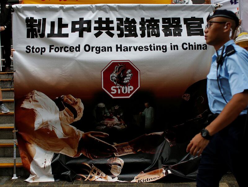 在北京冬奥会正式开幕当天，法国国民议会讨论一项有关人体器官贩卖的法案，指控中国政府针对新疆穆斯林和法轮功习练者实施强制性摘取器官。（路透社资料图片）