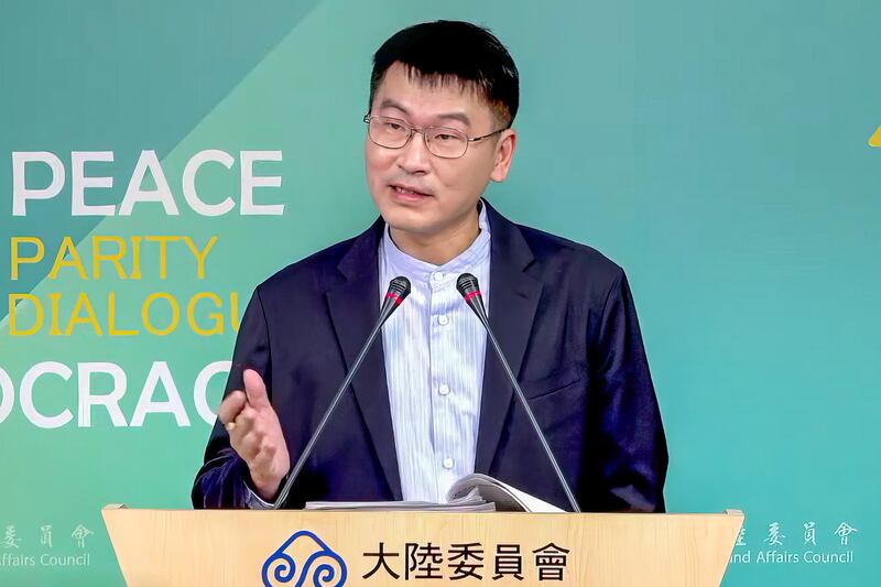 陸委會副主委梁文傑表示，大陸民族主義是一門網紅用來賺流量的好生意。（陸委會提供）