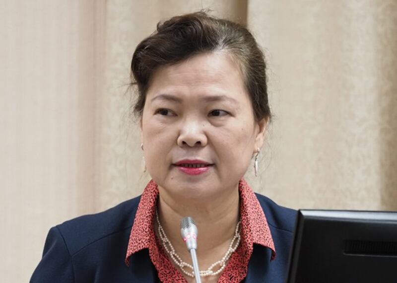 台湾经济部长王美花(RFA资料照)