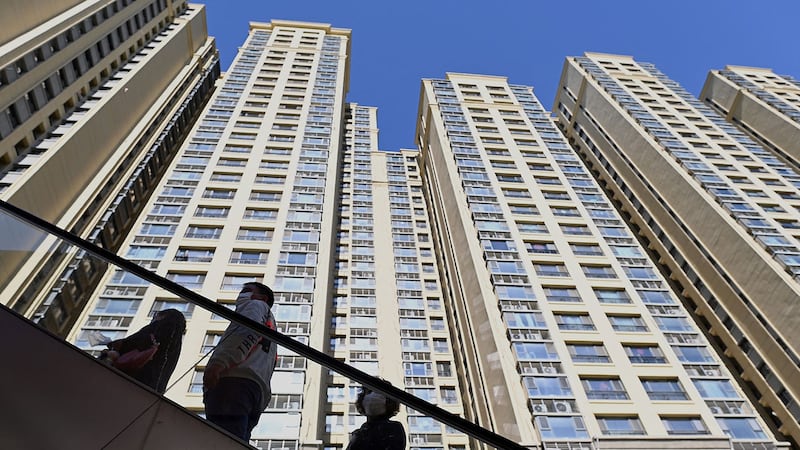 北京住宅区(美联社)