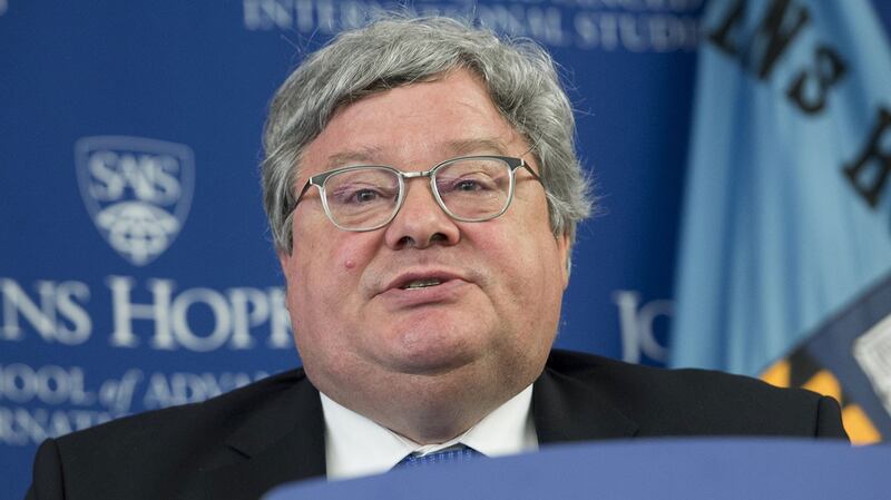 欧洲议会对中国关係代表团团长包瑞翰(Reinhard Butikofer)23日在欧洲议会上,呼吁欧洲议会,必须向中国当局提出这些议题,他说,“我呼吁议长应该要采取行动,我相信必须以制裁来回应。”(法新社资料图片)