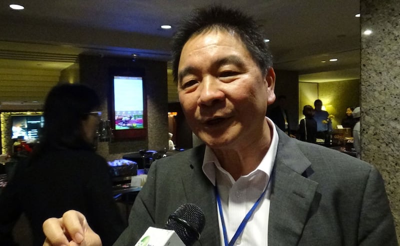 政治大学台湾安全研究中心研究员兼副主任胡瑞舟。(记者夏小华摄)